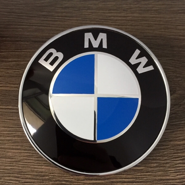 BMW Значок капота та кришки багажника 74/78/82ММ біло-синій (51141970248)